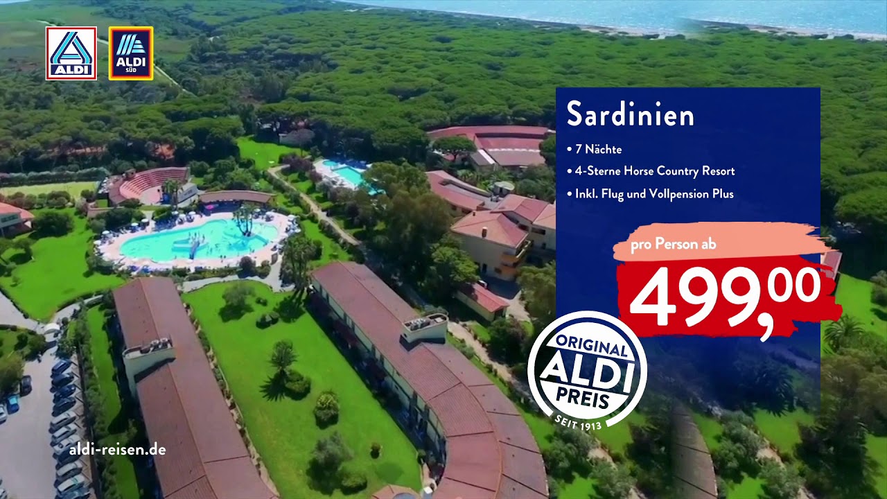 ALDI Reisen TV Spot Sardinien