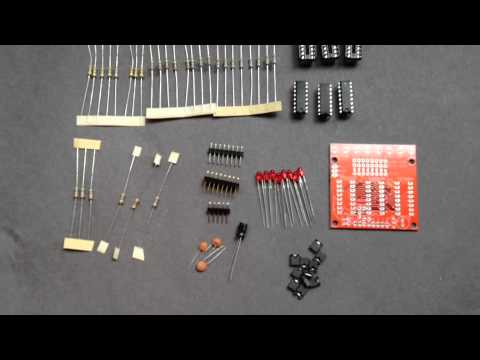 Shift Register Experimenter's Board