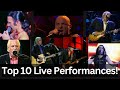 Reaction to Prince, Nightwish, Disturbed, Frank Zappa,  Mark Knopfler ...Top 10 Live Performances!