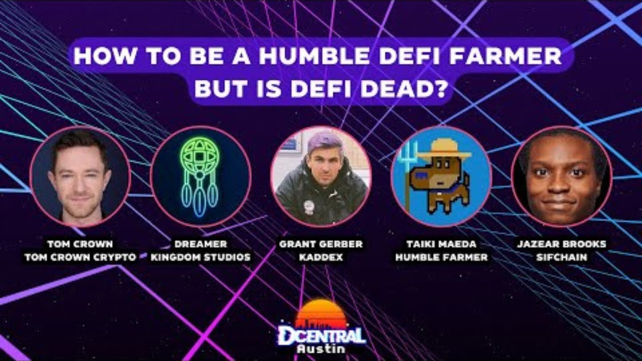 DeFi Explained, Its Future, And More @TomCrown Live At @DcentralCon