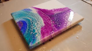 Pseudo Swipe?? Lets have a go... / Acrylic pouring techniques / Bloom Recipe