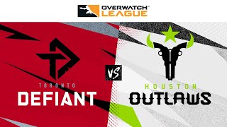 Toronto Defiant vs Houston Outlaws | June Joust Qualifiers | Week 2 Day 3 — West