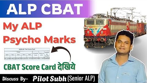 My ALP Psycho Exam Score Card