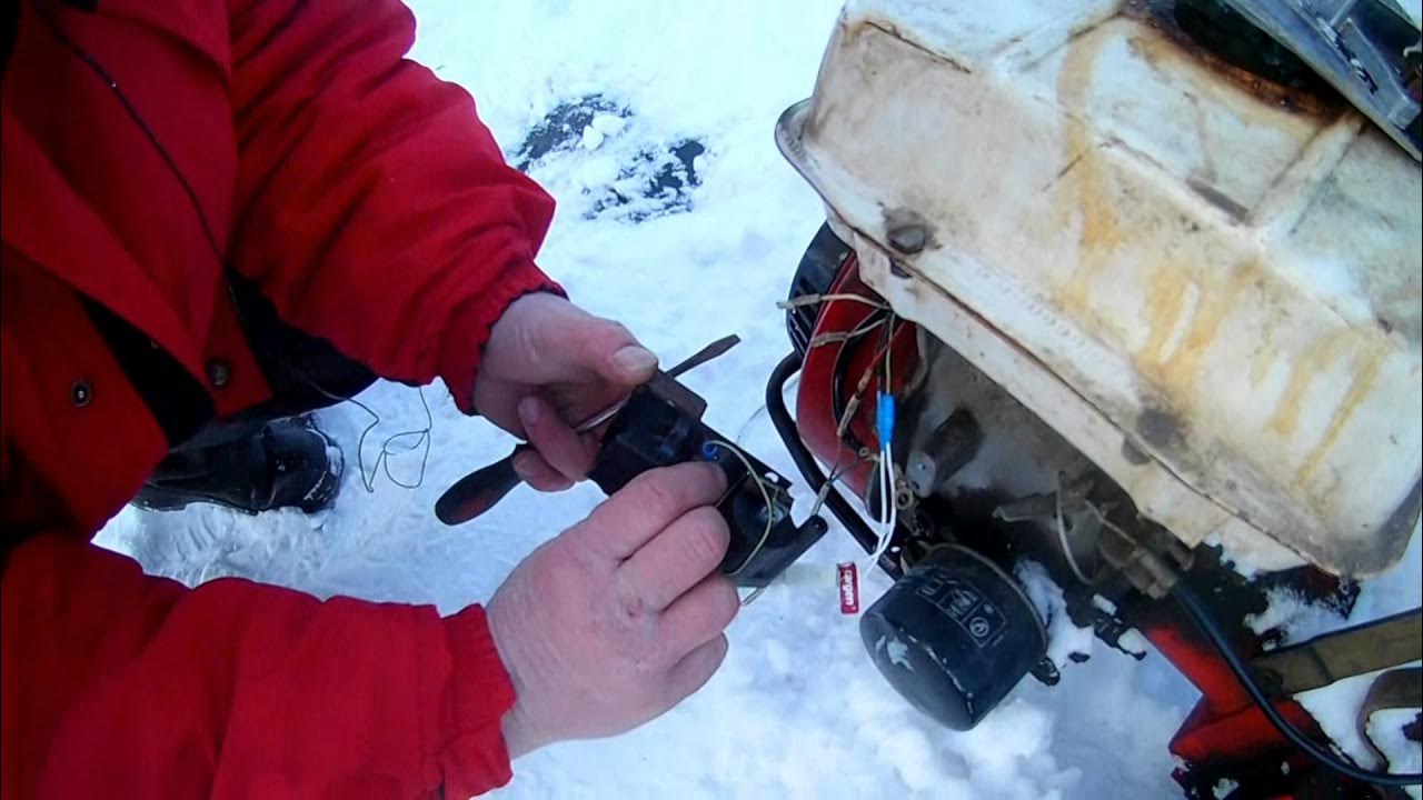 Установка зажигания мотоблок АГРОС - YouTube