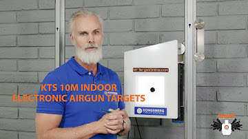 MR TARGET - KONGSBERG INDOOR AIRGUN ELECTRONIC TARGETS WITH BRUCE