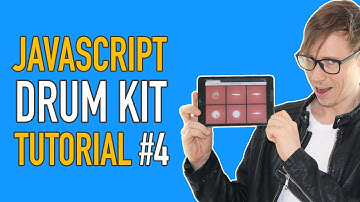 JavaScript Drum Kit Tutorial #4. Touch Events, iOS Viewpoint Height Issue and finishing up!