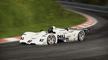 NFS Shift 2 Unleashed [HD] - BMW V12 LMR on Nordschleife Karussell