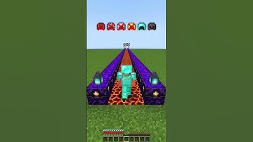 Minecraft Magma VS Armor (Bumble Bee) #shorts