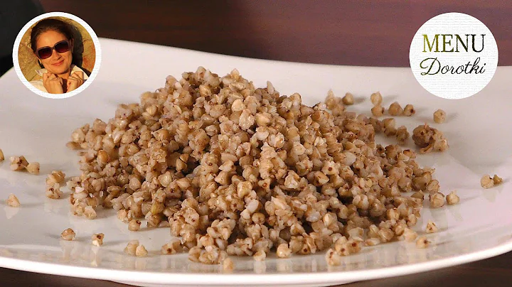 How to cook buckwheat groats properly and thoroughly. Loosely and without a bag. Dorotka's MENU r...