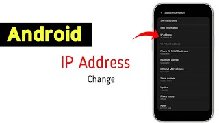 How to Change IP Address on Android?