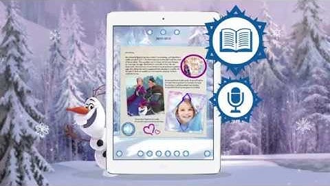 Frozen Secret Diary App - Turn your tablet into a Secret Diary