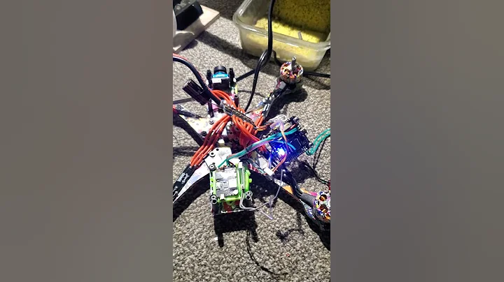 bad esc motor spinning by itself.