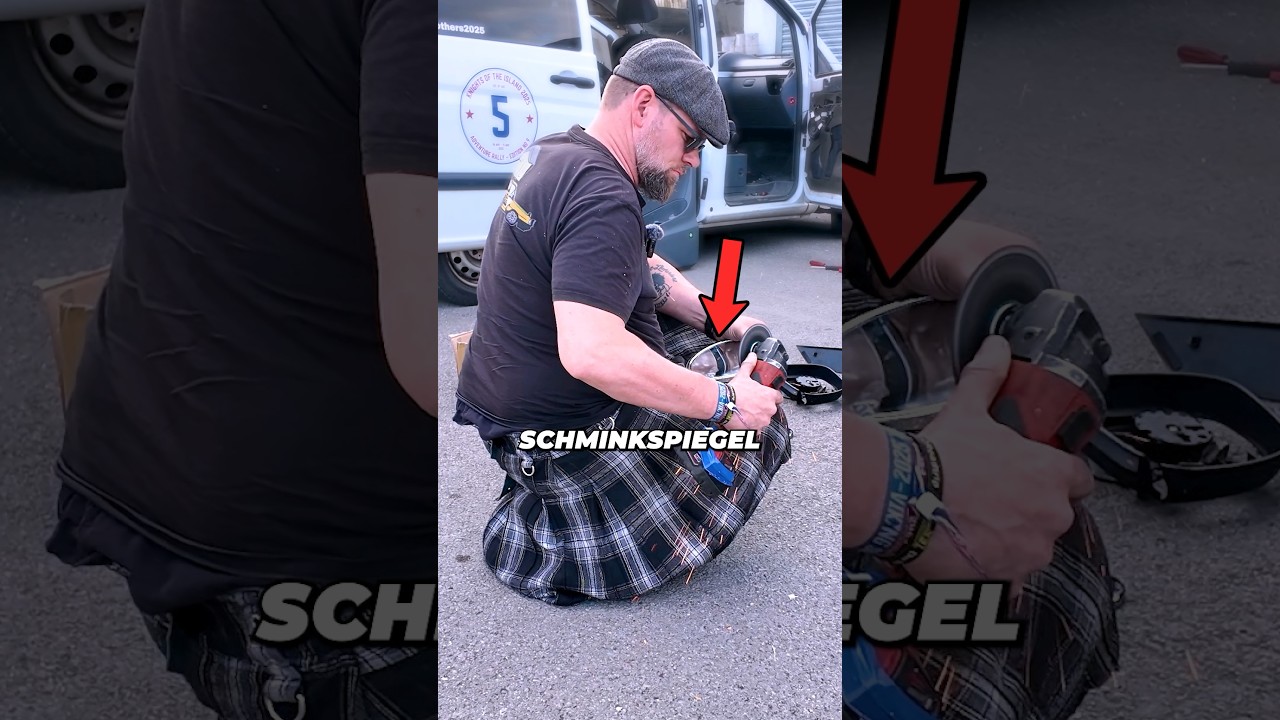 Kann man mit einem Schminkspiegel ein Auto Reparieren?
