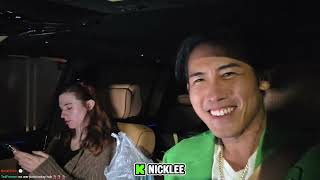 Amouranth vs Nick Lee Car Argument 😳 DIRTY WHORE Kick Crash Out Guide
