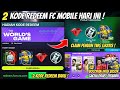 2 KODE REDEEM FC MOBILE TERBARU HARI INI CLAIM GEMS & PEMAIN GRATIS BOCORAN DRAF BESOK ! GACHA TWG