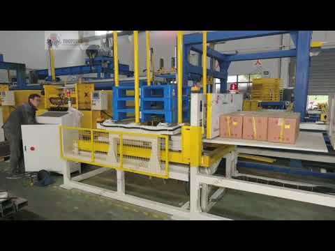 pushing type pallet changing machine | Pallet Transfer Machine