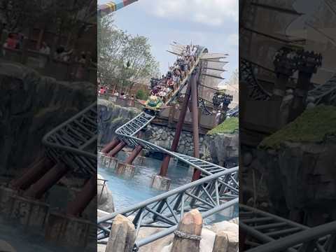 Hiccup’s Wing Gliders Epic Universe Universal Studios #rollercoaster #themepark #ride #universal