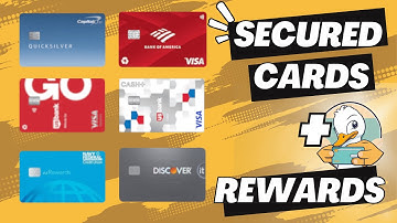 TOP 6 Secured Credit Cards: Rewards + Build Credit