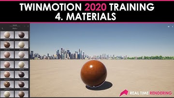 Twinmotion Training Course (4): Twinmotion Materials