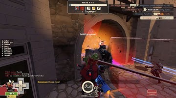 Tf2 MvM: Galvanized Gauntlet Humbridge - (Exp) Misanthrope (6 waves) with custom weapon