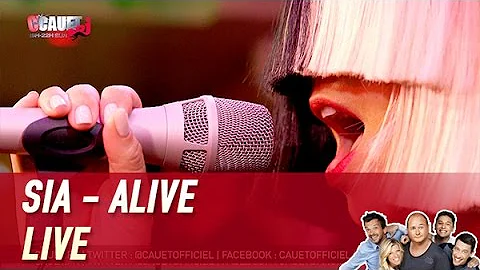 Sia - Alive - Live - C’Cauet sur NRJ