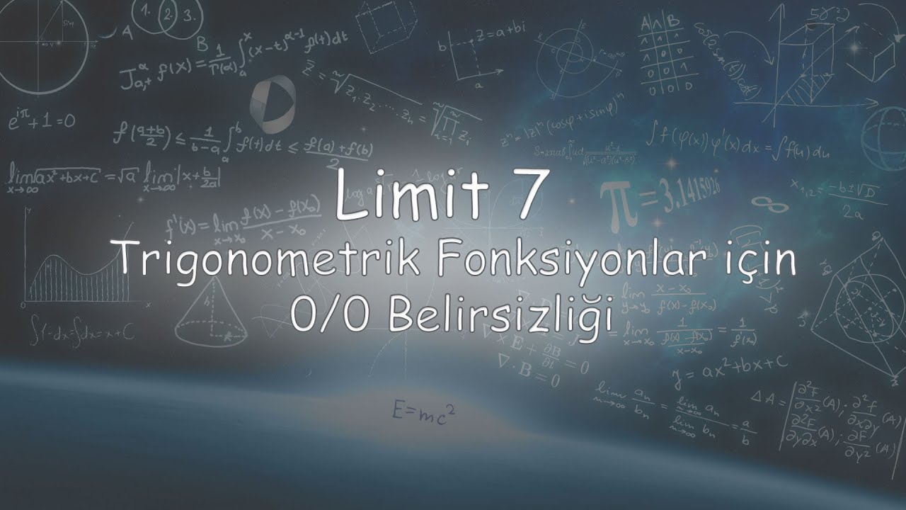 Limit 7 (Trigonometrik Fonksiyonlar için 0/0 belirsizliği)