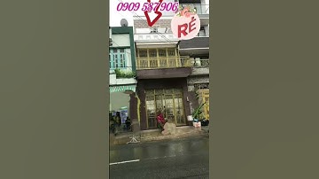 (Giá Rẻ) nhà mặt tiền đường gò xoài quận bình tân 4,2x15m 3tấm hướng tây tl#mattienquanbinhtan