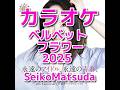 カラオケ「ベルベットフラワー2025」松田聖子☆歌詞付き