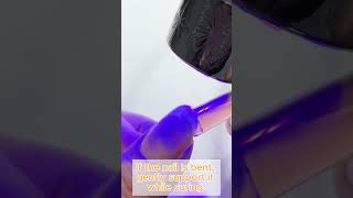 Broken nail to the skin? Don’t cut it — fix it like this #nails #nailart #tips #shortnails