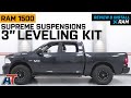 2002-2015 RAM 1500 Supreme Suspensions 3 in. Front Spring Spacer Leveling Kit 2WD Review & Install