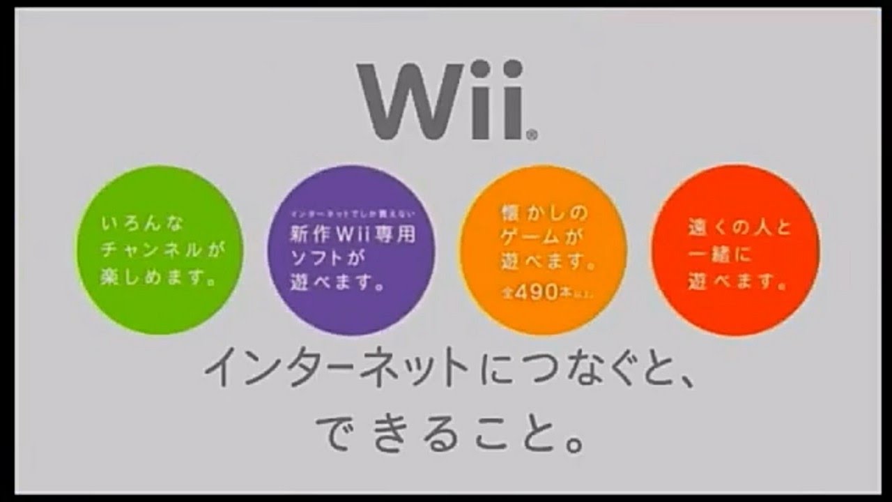 Wiiをインターネットにつなぐと できること 紹介映像 破れたオーディオ Youtube