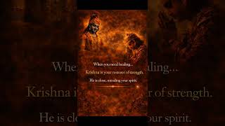When You Need Healing… Trust Krishna 🕊️