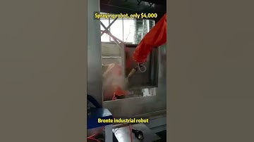 Bronte Spraying robot, for sale only $4,000..#factory #machine #industrial #robot #vietnam