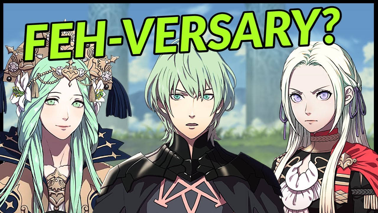 Fire Emblem Three Houses FEH Anniversary Fire Emblem Heroes