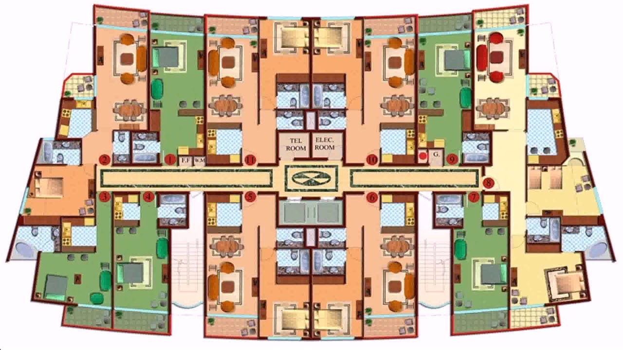 Dubai Luxury Apartment Floor Plans