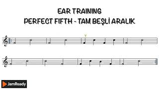 EAR TRAINING -  PERFECT FIFTH - TAM BEŞLİ ARALIK #perfectfifth #intervals #musictheory #tambeşli