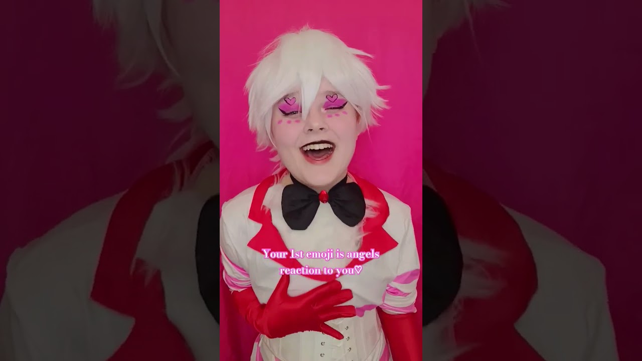 Cool title ♡ #trending #cosplay #angeldust #hazbinhotel #helluvaboss #hazbinhotelcosplay #fyp #angel