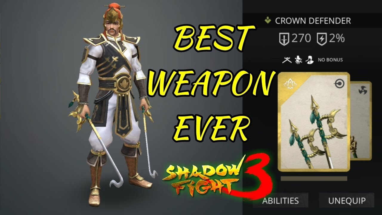 shadow fight 3 best weapon