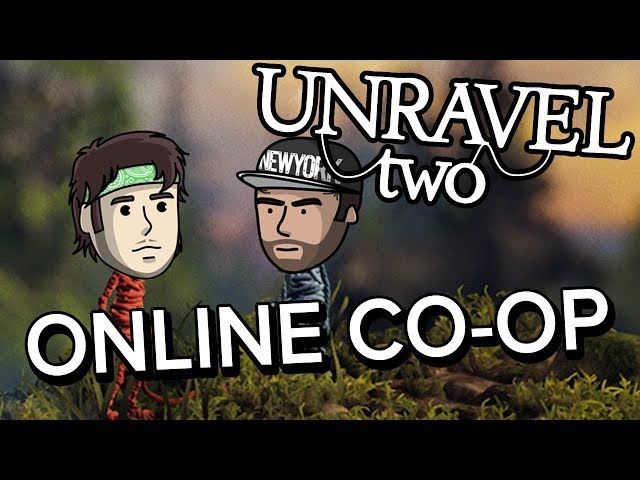 GETTING DRAGGED! Unravel Two Online Co-op 