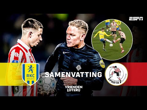 Waalwijk Sparta Rotterdam Goals And Highlights