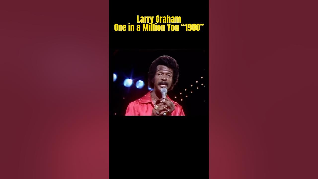 Wow! What a voice!! 🔥 Larry Graham - One in a Million You “1980” Wow! What a voice!! 🔥 Larry Graham - One in a Million You “1980”