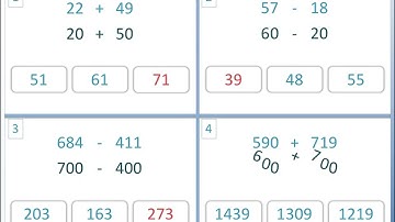 How to Estimate Addition and Subtraction