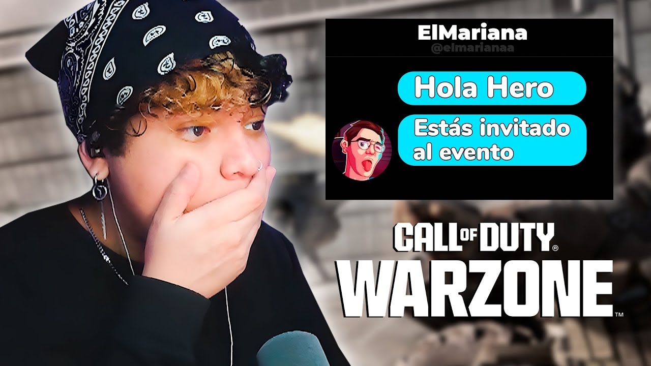JUGUÉ WARZONE con ELMARIANA🔫