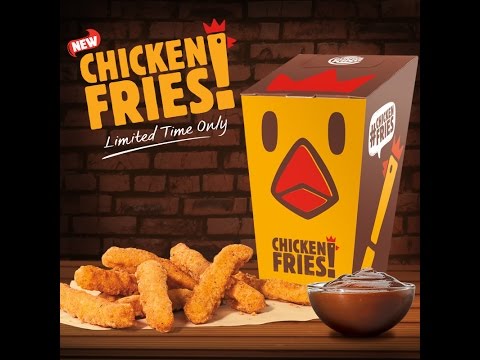 NEW Burger King Chicken Fries