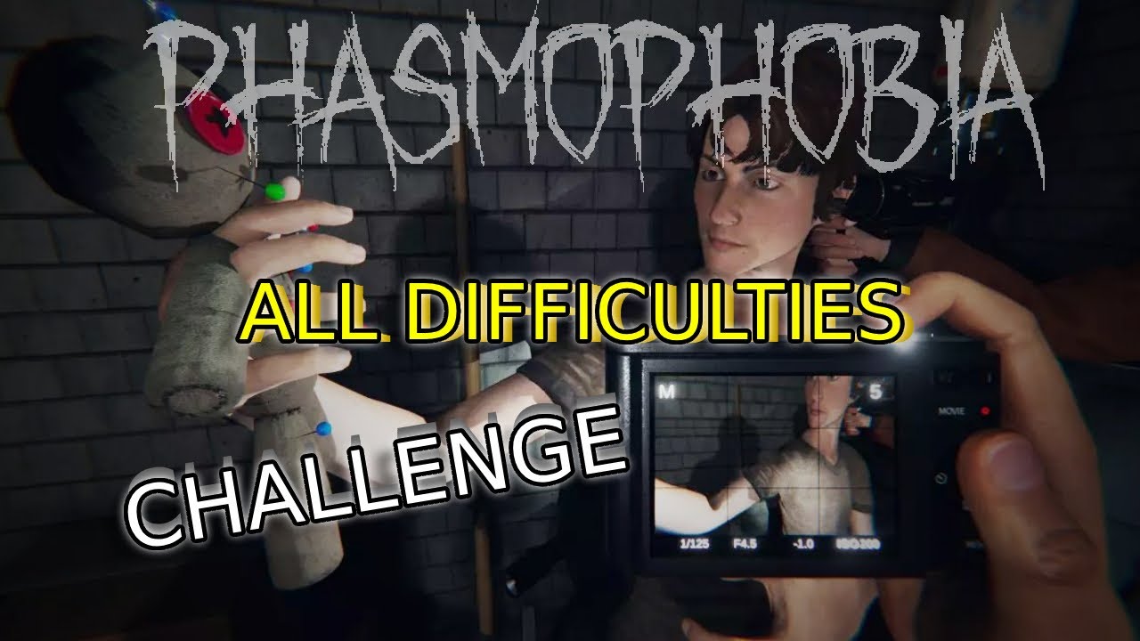 Phasmophobia | Beating every Difficulty (AMATEUR to INSANE) - YouTube