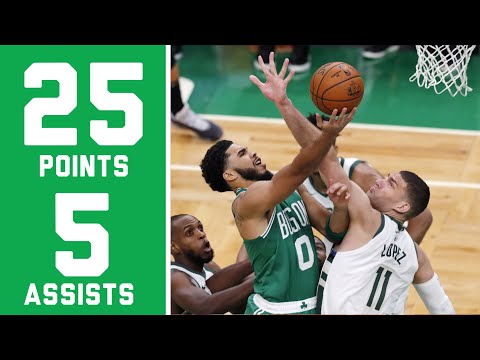 Jayson Tatum 25 Points 5 Assists 11 Rebounds vs Pacers | FULL Game Highlights