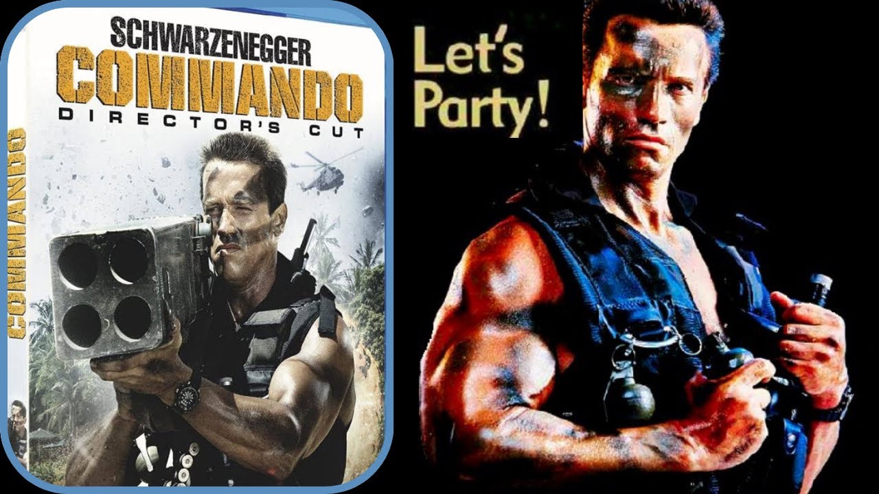 COMMANDO (1985) | DIRECTOR’S CUT - Arnold Schwarzenegger [Blu-ray ...