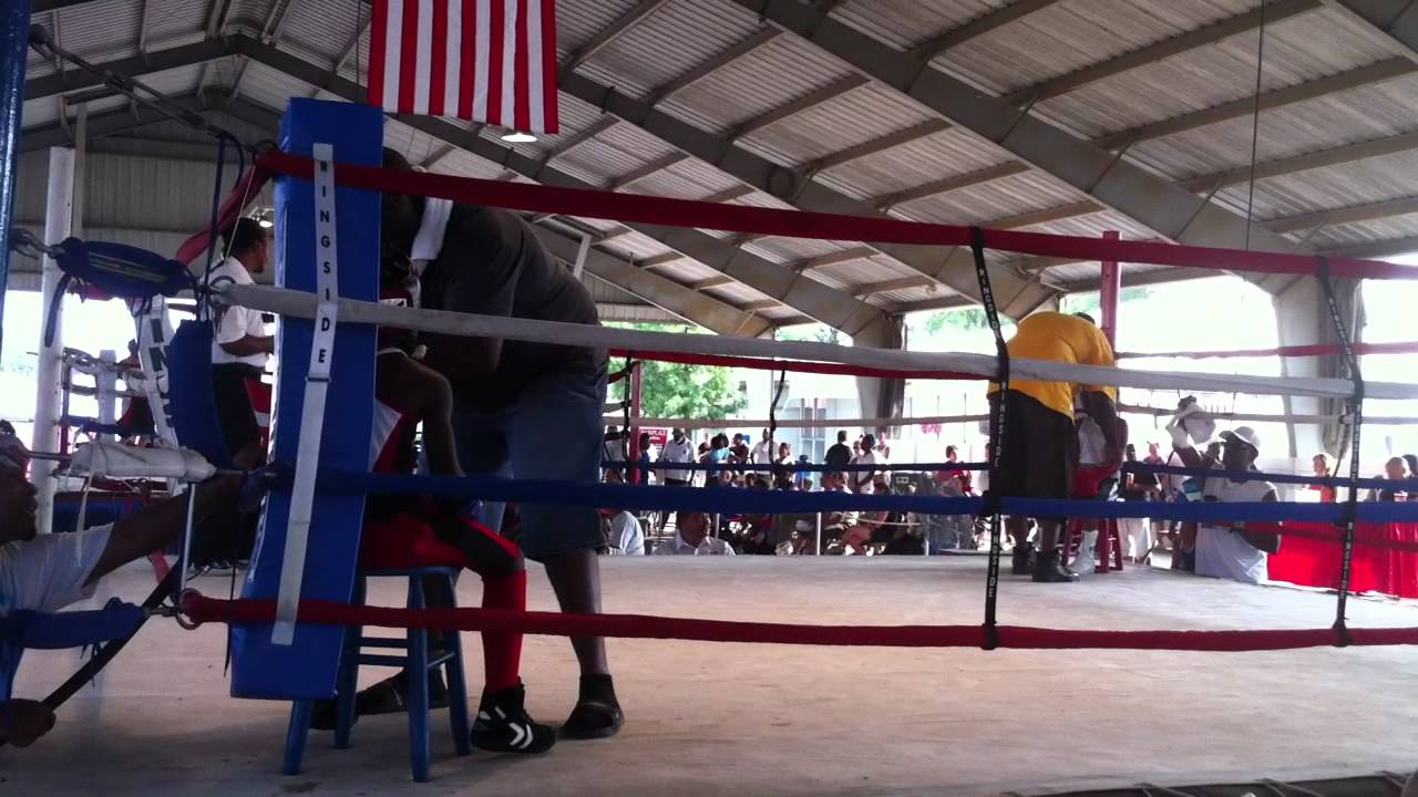 my brother boxing at the ohio state fair YouTube