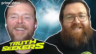 Simon Pegg Mistook an Unconscious Nick Frost as a Prank | Truth Seekers Comic Con 2020 | Prime Video