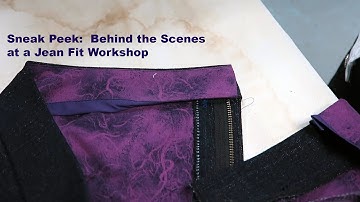 J Stern Designs l Quick Adventure Thursday:  Behind the Scenes at a Jean Fit Workshop